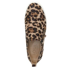 Soul Naturalizer Turner Sneakers Cheetah Fabric Size 10
